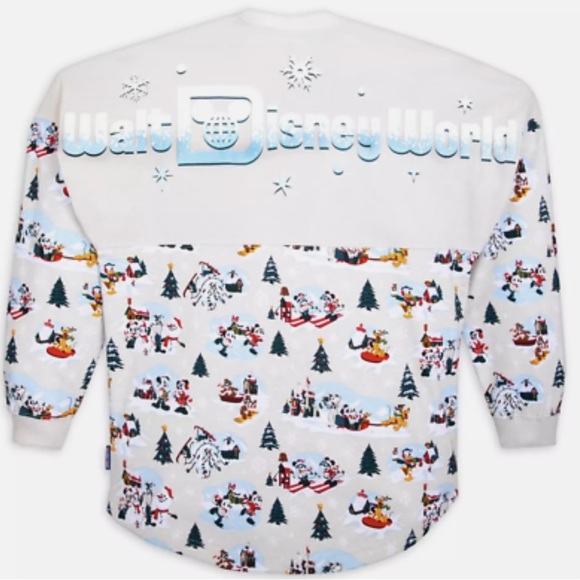 Walt Disney World Holiday Christmas Spirit Jersey for Adults - Picture 1 of 6